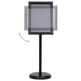 A3 Posterstandaard Zwart Aluminium - 33% Korting