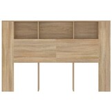 Hoofdbordkast 160x18,5x104,5 cm Sonoma Eiken - 34% Korting!