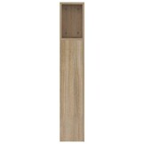Hoofdbordkast 160x18,5x104,5 cm Sonoma Eiken - 34% Korting!