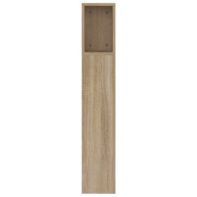 Hoofdbordkast 160x18,5x104,5 cm Sonoma Eiken - 34% Korting!