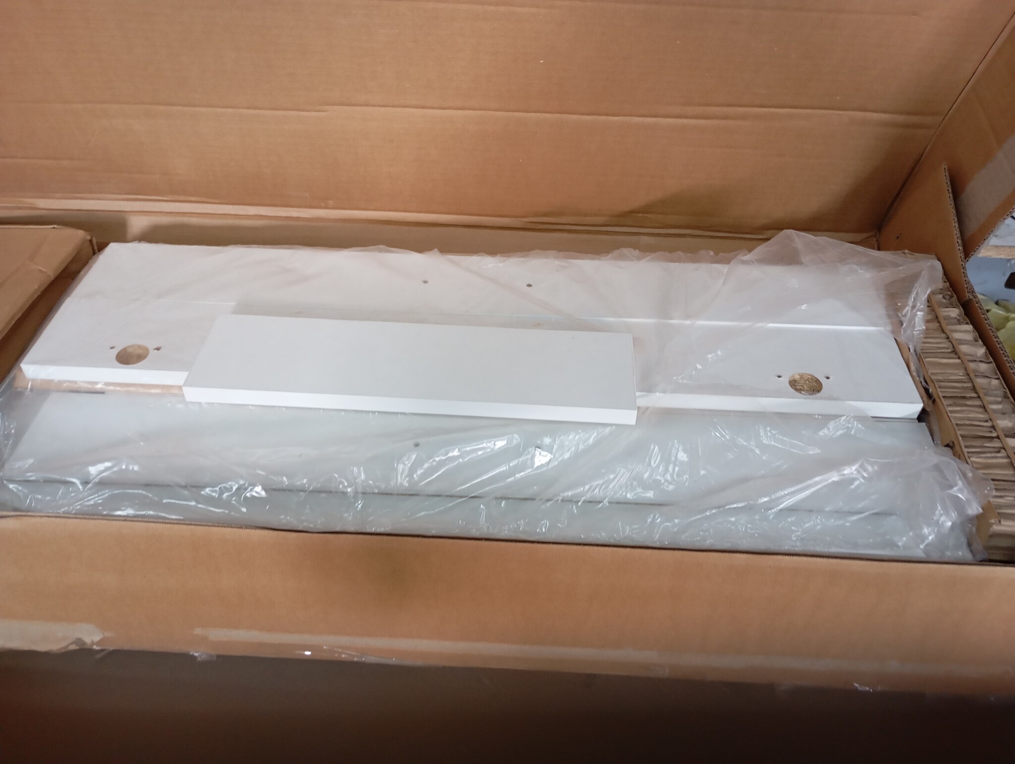 vidaXL Wandkast 69,5x34x90 cm Wit (54% Korting)