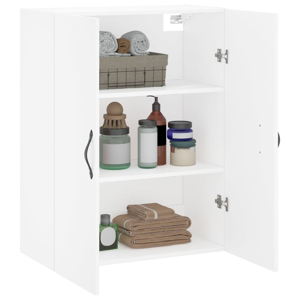 vidaXL Wandkast 69,5x34x90 cm Wit (54% Korting)