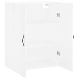 vidaXL Wandkast 69,5x34x90 cm Wit (54% Korting)