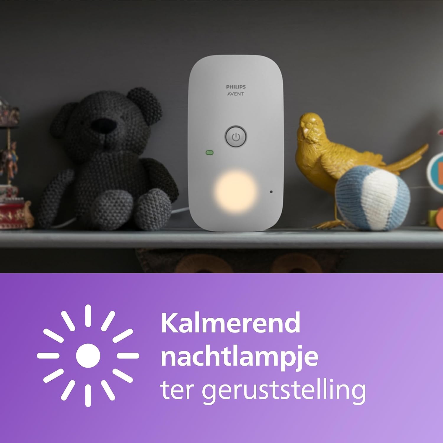 Philips Avent Babyfoon SCD503 Wit - DECT, 24u Batterij