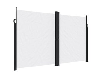 Uittrekbaar Windscherm 200x600 cm Wit - 35% Korting