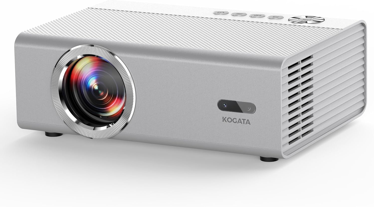 4K Smart Beamer Zilver - Geschikt voor Smartphone, Tablet & Notebook