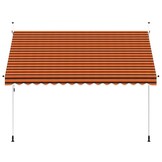 vidaXL Luifel 350cm Oranje/Bruin - 54% Korting!