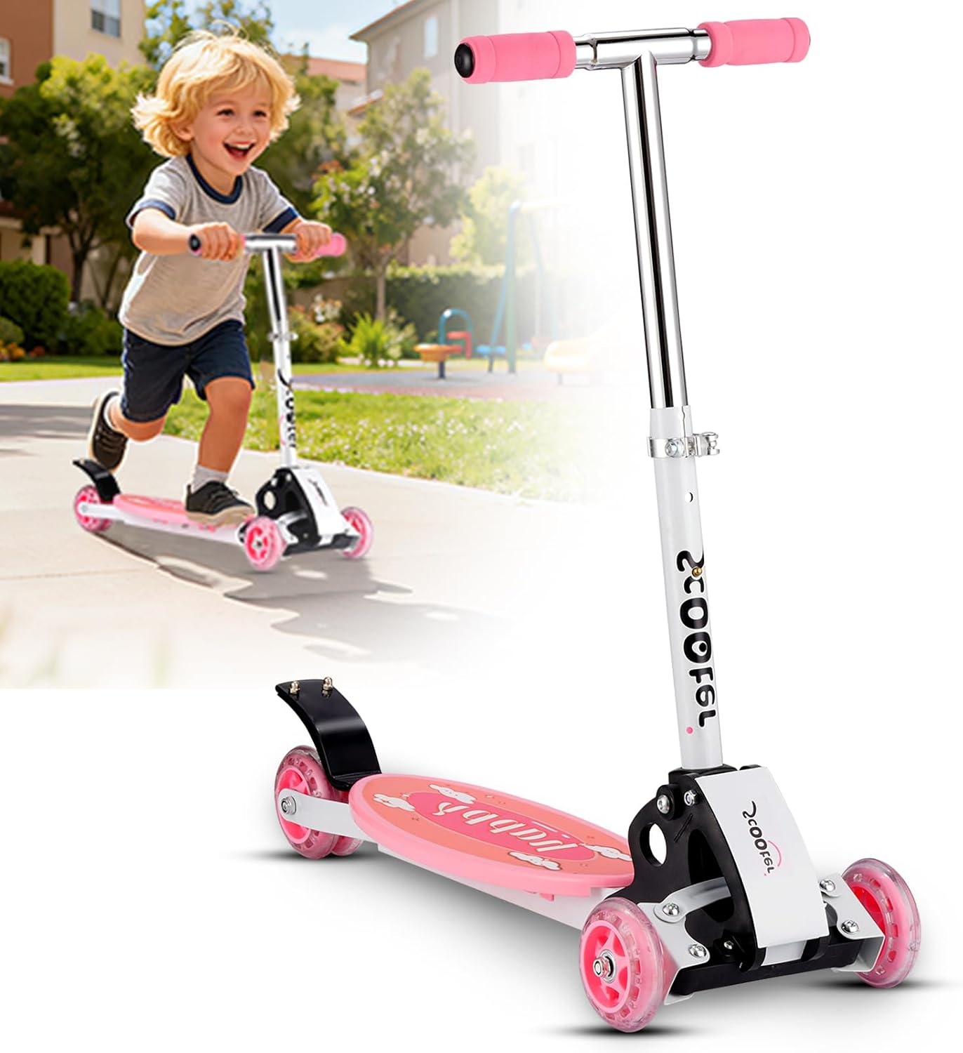 Kinderstep Roze - 33% Korting