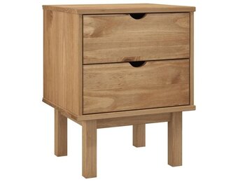 Nachtkastje OTTA Massief Grenenhout - 45x39x57 cm - Scandinavische Stijl - 34% Korting