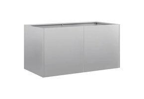 Plantenbak Gegalvaniseerd Staal 80x40x40 cm - 72% Korting