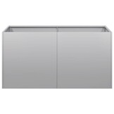 Robuuste Plantenbak van Gegalvaniseerd Staal (80x40x40 cm) - 62% Korting!