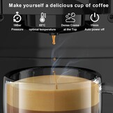 4-in-1 Koffiezetapparaat: Nespresso, Dolce Gusto, Gemalen Koffie & ESE