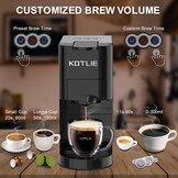 4-in-1 Koffiezetapparaat: Nespresso, Dolce Gusto, Gemalen Koffie & ESE
