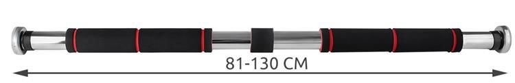 Optrekstang Deur 80-130 cm - 200kg | Zonder Boren | 33% Korting