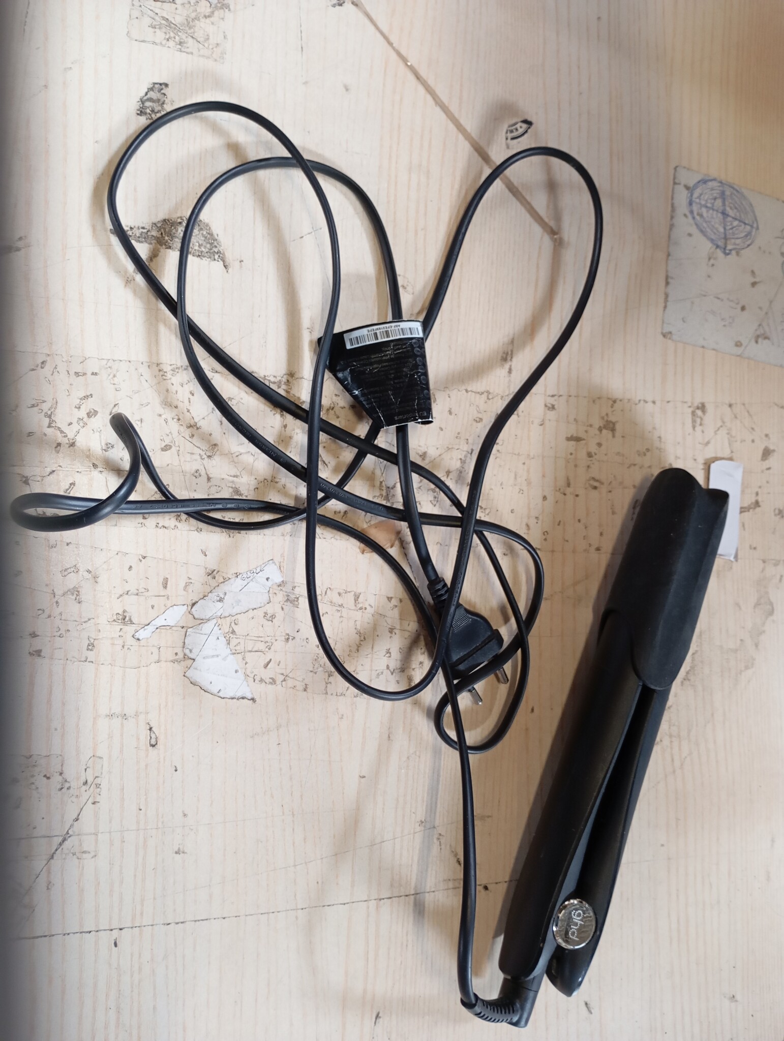 ghd Gold Professionele stijltang, krultang, krultang voor golven, optimale stylingtemperatuur 185 °C, Dual Zone technologie, zwart