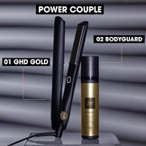 ghd Gold Professionele stijltang, krultang, krultang voor golven, optimale stylingtemperatuur 185 °C, Dual Zone technologie, zwart