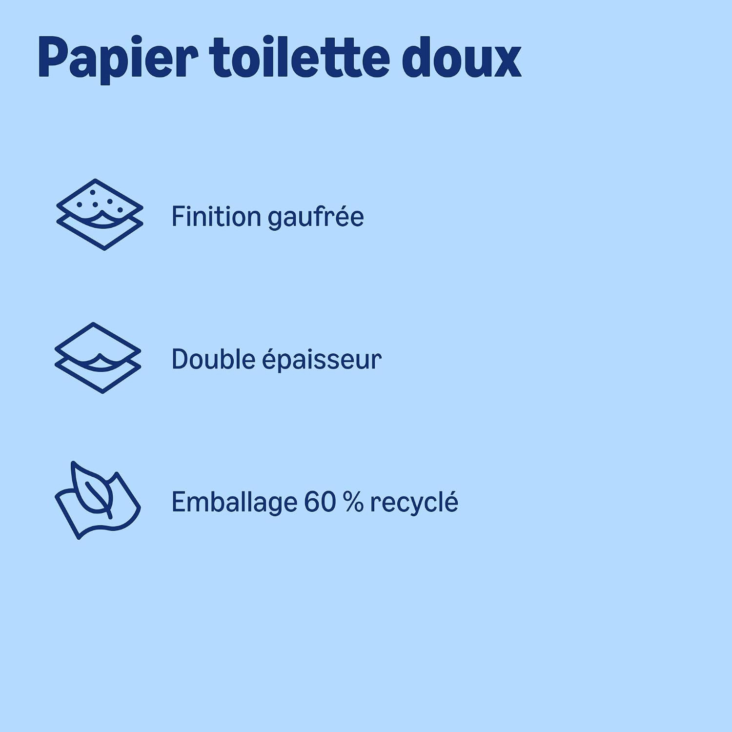 by Amazon Papier Toilette Doux, 2 Épaisseurs, 36 rouleaux (4 paquets de 9), 210 feuilles par rouleau, certifié FSC