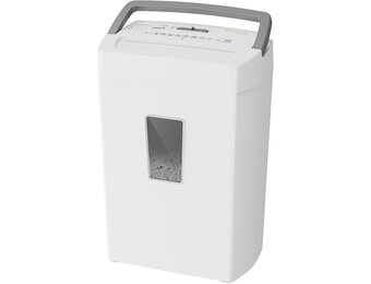Bonsaii 10 Sheet Shredder P4, Micro Cut Shredder for 21L Containers, Anti-Lock System & Overheating Protection for Office/Home Office, C275-B
