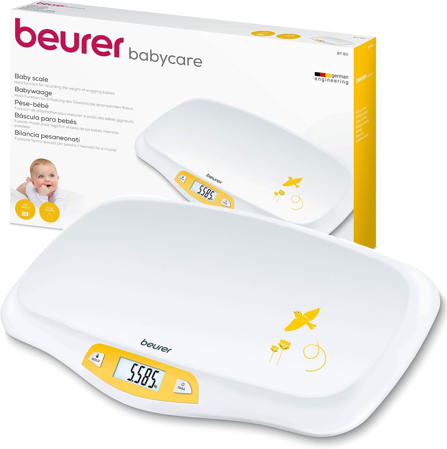 Babyweegschaal Beurer BY 90 met app - 61% korting!