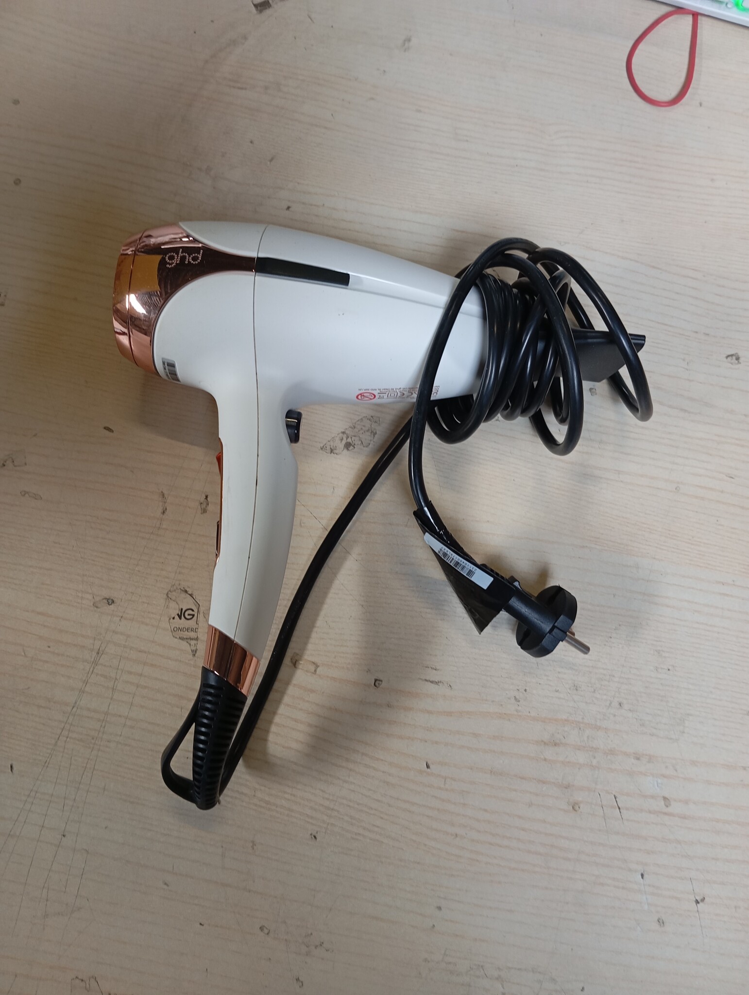 GHD - Helios - Föhn (wit) - Professionele haardroger 2200 Watts - 30% meer Glans - 3x temperatuur- & snelheidstanden - krachtige luchtstroom (120 km/u) voor snelle styling