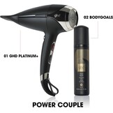 GHD - Helios - Föhn (wit) - Professionele haardroger 2200 Watts - 30% meer Glans - 3x temperatuur- & snelheidstanden - krachtige luchtstroom (120 km/u) voor snelle styling