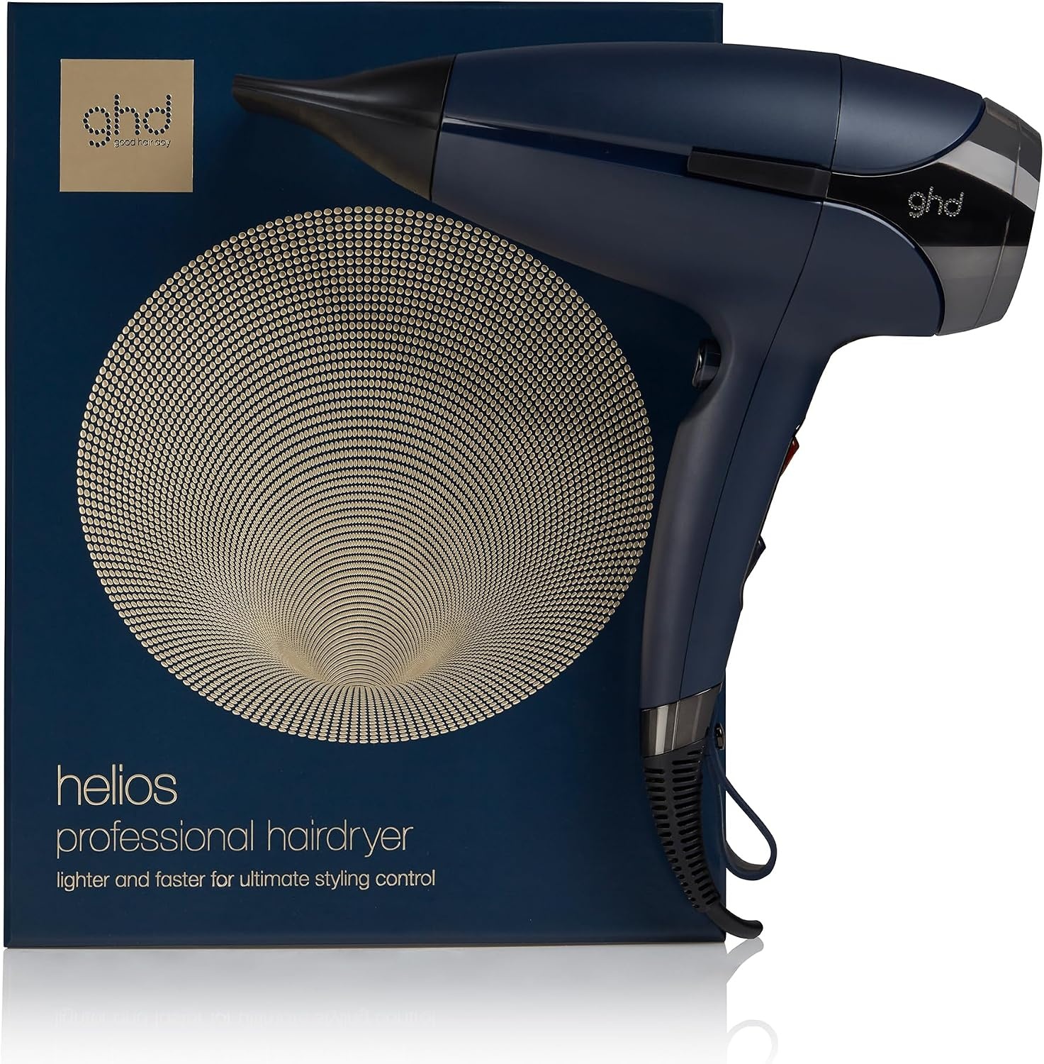 GHD - Helios - Föhn (wit) - Professionele haardroger 2200 Watts - 30% meer Glans - 3x temperatuur- & snelheidstanden - krachtige luchtstroom (120 km/u) voor snelle styling