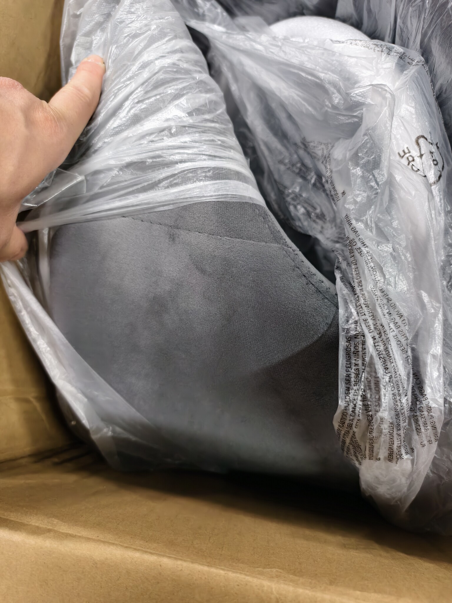 Draaibare Eetkamerstoelen Fluweel Donkergrijs - 75% Korting