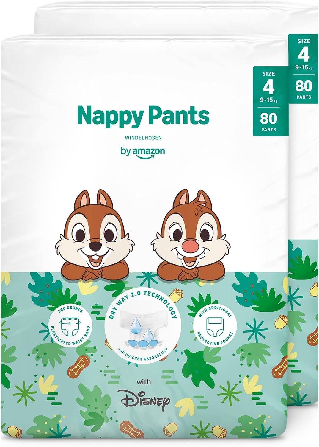 Mama Bear - Disney - 160 Diaper Pants - Size 4 (9-15 kg) - Maat Size 4 (9-15 kg)