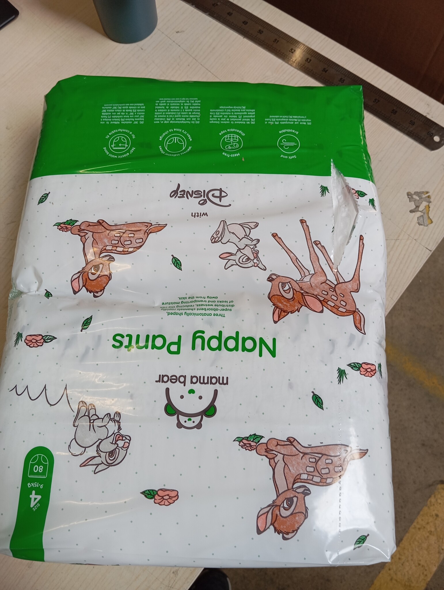 Mama Bear - Disney - 160 Diaper Pants - Size 4 (9-15 kg) - Maat Size 4 (9-15 kg)