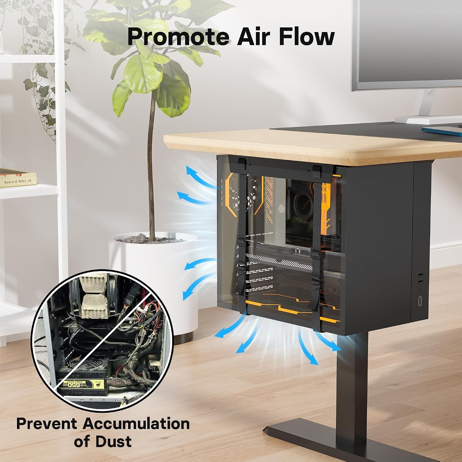 PC Houder Onder Bureau - 56% Korting - Max 20kg