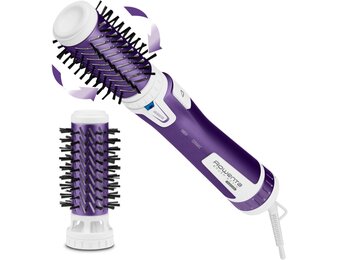 Rowenta CF9530 Brush Activ Volume & Shine, Roterende Droog en Krulborstel, Volume, Glans & Anti-Frizz, 2 Temperatuurstanden & Ionische Technologie