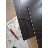 vidaXL TV-meubel Zwart Eiken 140x40x36 cm Bewerkt Hout