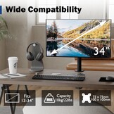 Verstelbare Monitor Arm met 59% Korting | 1 Scherm 13-34 inch | Max. 8kg