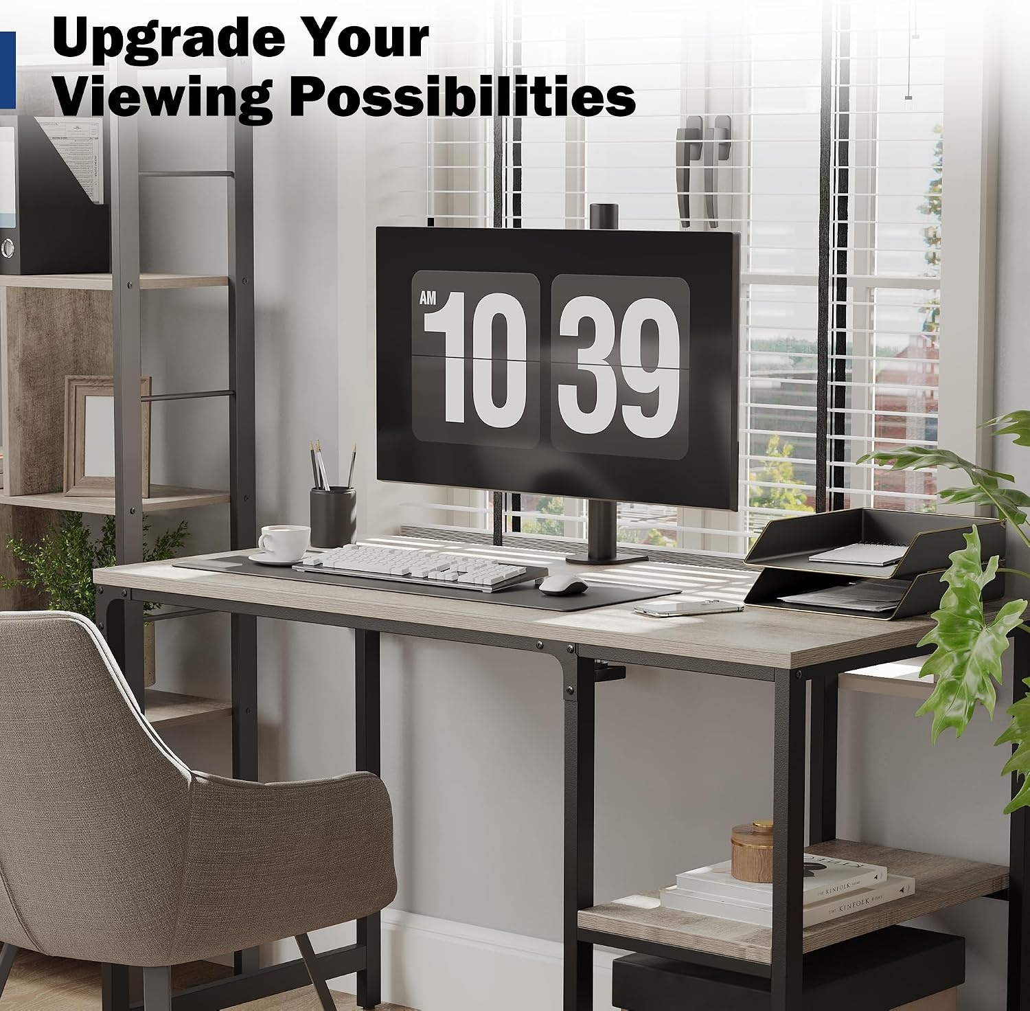 Verstelbare Monitor Arm met 59% Korting | 1 Scherm 13-34 inch | Max. 8kg