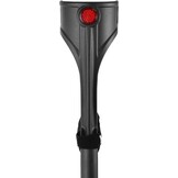 KMINA Onderarm Krukken met Pads (x2 Units), Elleboogkrukken Volwassenen, Ergonomische Krukken, Loopkruk Comfort, Orthopedische Krukken Hoogte Verstelbaar, Zwart, Made in Europe