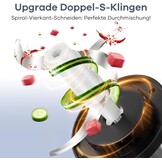 Elektrische Hakmolen: 450W Kracht, 2x 1.8L kommen & 59% Korting