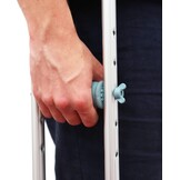 PEPE - Armpit Stools for Adults (x2 units, SIZE L), Orthopedic Armpit Stool, Walk Pulls Aluminum, Walking Stools for Disabled Adjustable, Armpit Stools Grey - Maat Maat L