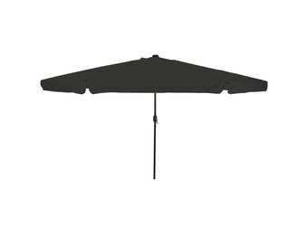 vidaXL Tuinparasol Zwart 395 x 395 x 245 cm Polyester, Staal