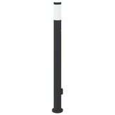 vidaXL Bolderarmatuur met sensor en stopcontact 110 cm roestvrij staal IP44