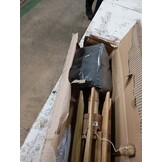 Donkergrijze Tuinparasol Bamboe - 53% Korting!