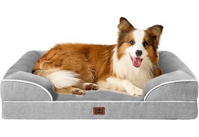 Orthopedisch Hondenbed Traagschuim 104x69cm Grijs - 52% Korting!