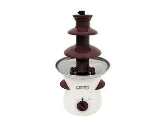 Camry 3-Laagse Chocoladefontein - 190 Watt - 0,5 Liter Capaciteit - Wit