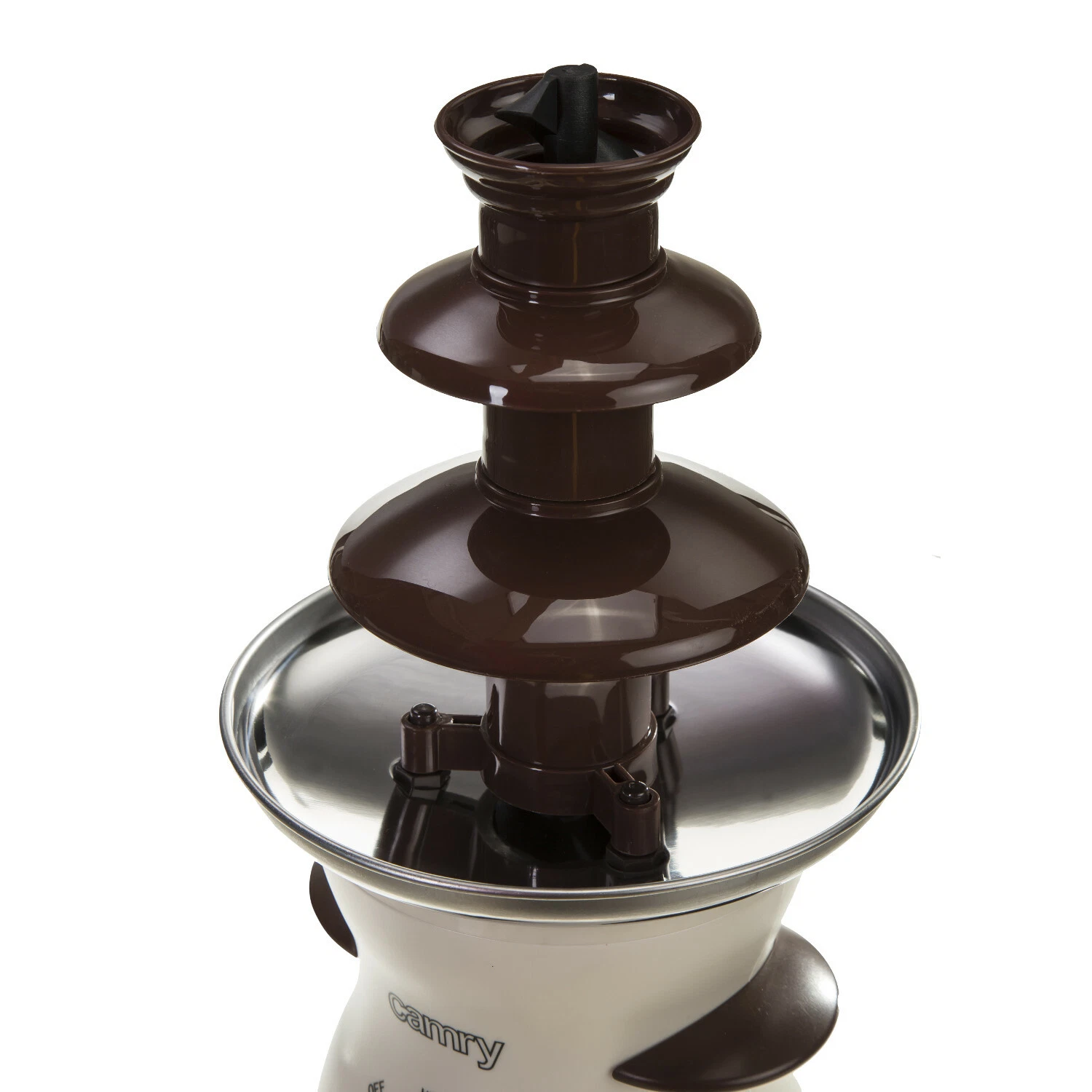 Chocoladefontein 3-laags 190W 0.5L Wit met Temp. Regeling - 71% Korting
