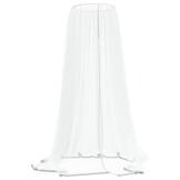 Klamboe voor paraplu wit 300x230 cm - 58% Korting