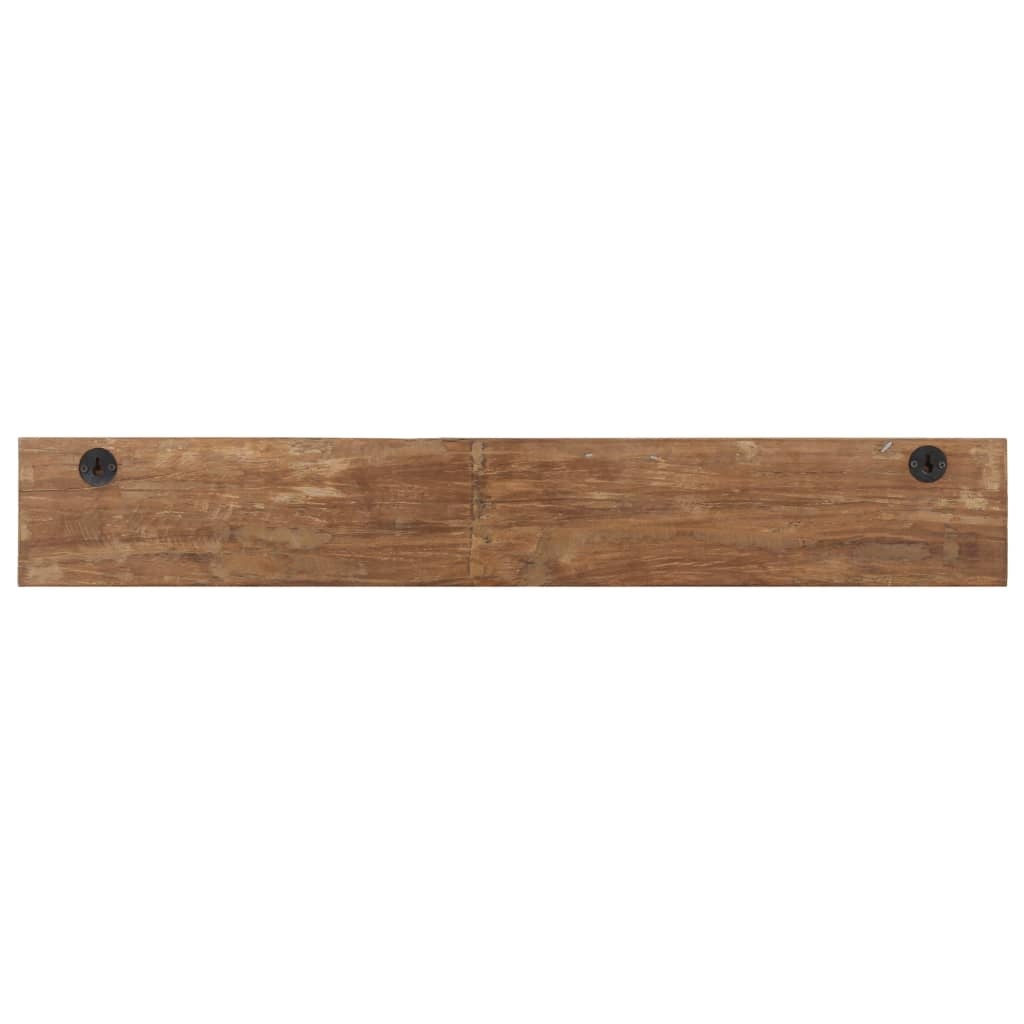 Gerecycled Hout Wandkapstok met 5 Haken - 100cm - 34% Korting
