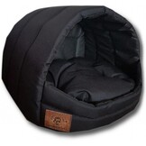 Hondenmand - kleine hond - box - hondemand - 45 x 49 x 36 cm - zwart - hondenbed - hondebed