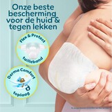 Pampers Premium Protection Maat 1, 180 Luiers, 2kg-5kg, Dubbele Bescherming voor de Huid en Tegen Lekken - Maat Maat 1 (180 Stuk)