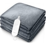 Elektrische Pluche Deken 200x180cm - 9 Warmtestanden & Timer met 60% Korting