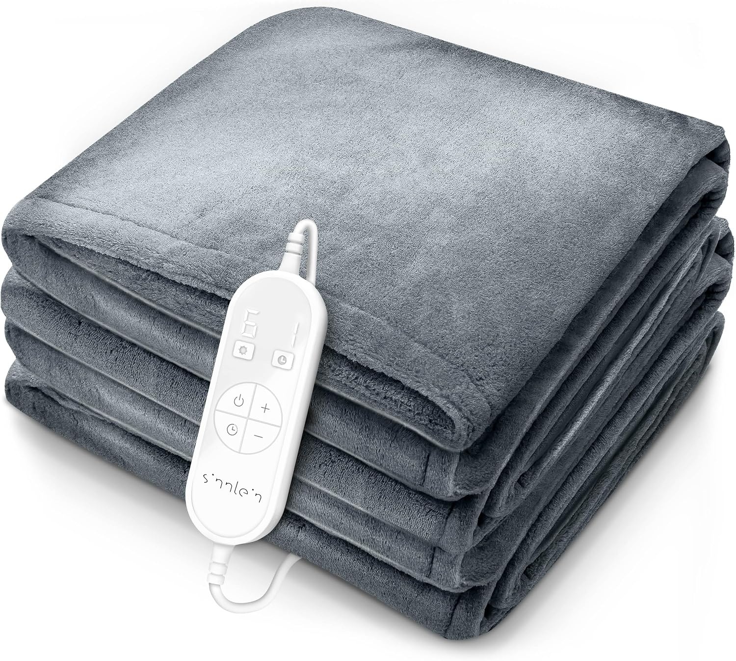 Elektrische Pluche Deken 200x180cm - 9 Warmtestanden & Timer met 60% Korting
