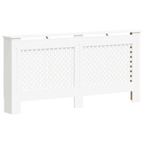 vidaXL Radiatorombouw 172x19x81,5 cm MDF wit